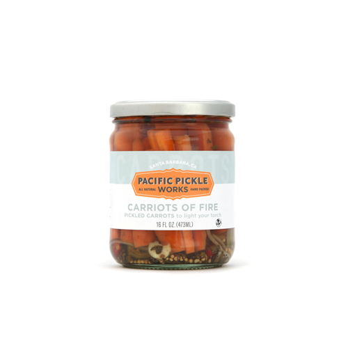 Carriots of Fire - Pickled Carrot Sticks