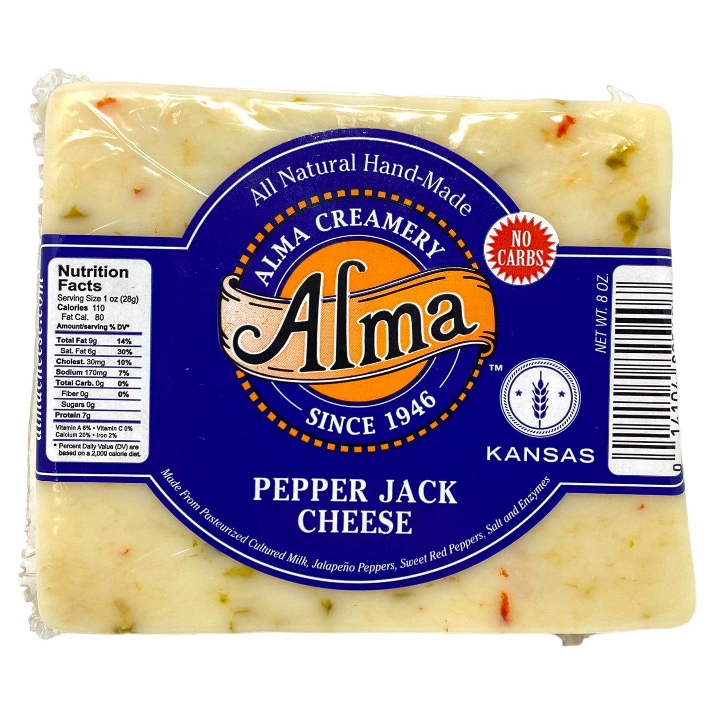 8oz. Pepper Jack Block