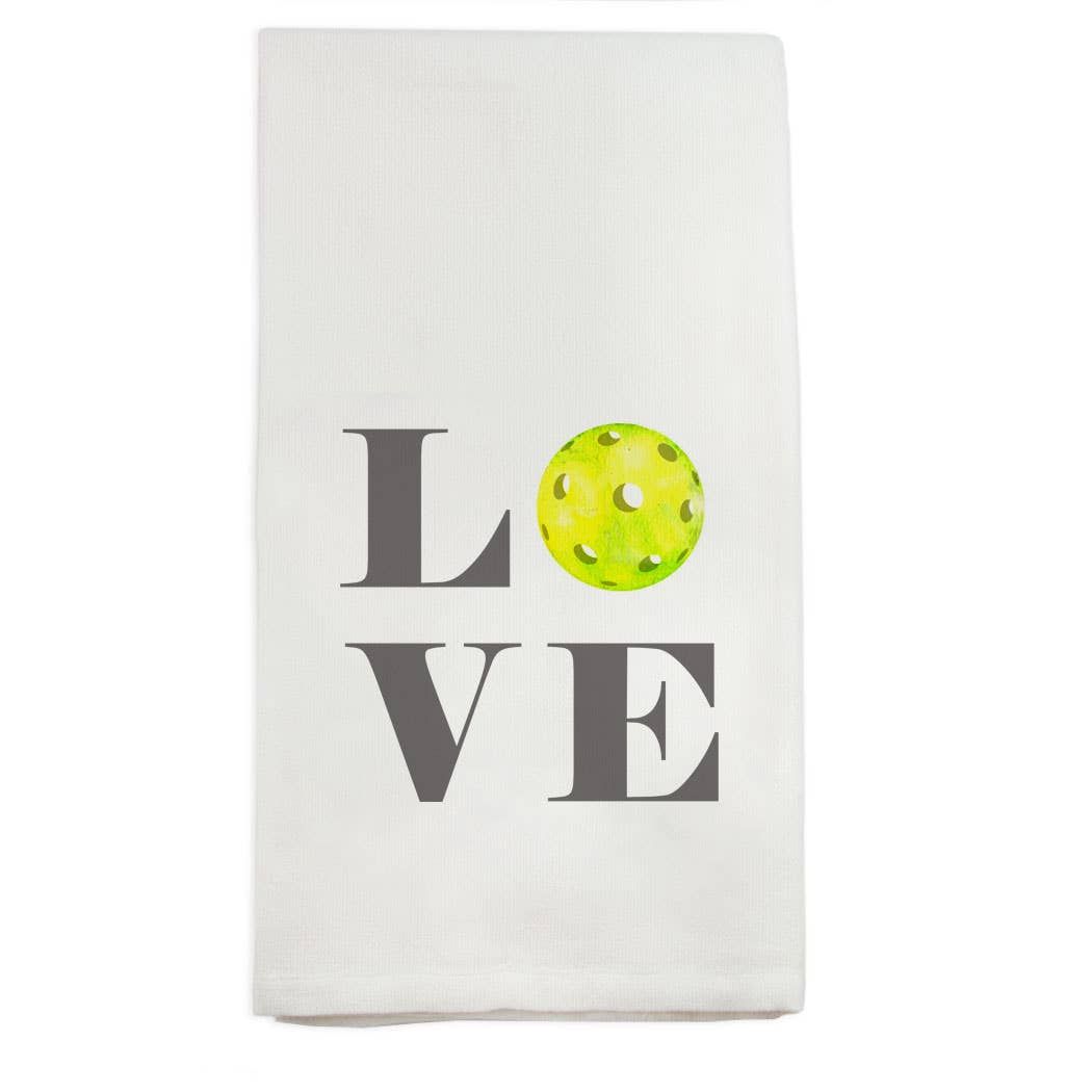 Pickleball Love Dish Towel