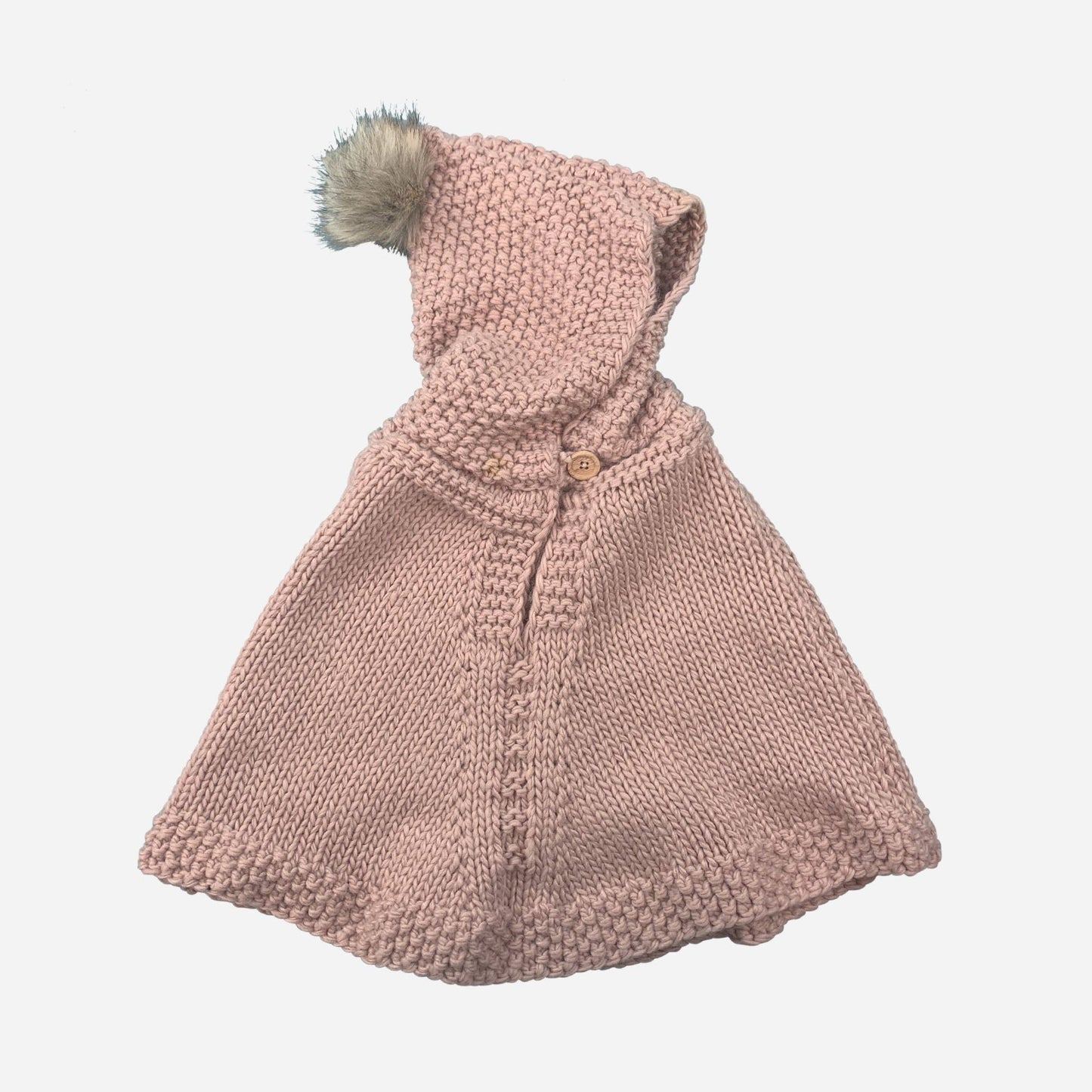 Poncho | Acrylic Hand Knit Kids Poncho