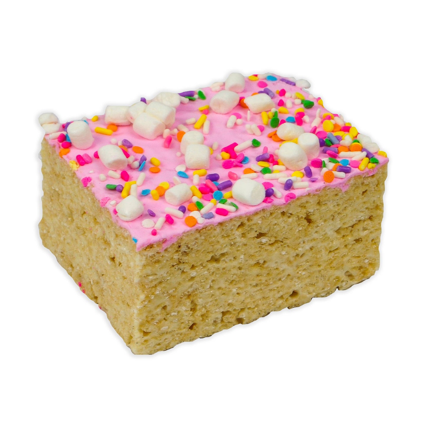 Jumbo Spring Sprinkle Rice Krispie Treat